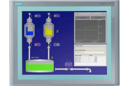 Панель оператора 6AV6647-0AG11-3AX0 Siemens SIMATIC HMI TP1500 Basic PN