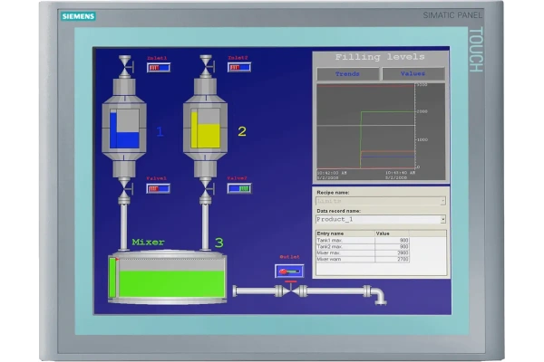 Панель оператора 6AV6647-0AG11-3AX0 Siemens SIMATIC HMI TP1500 Basic PN