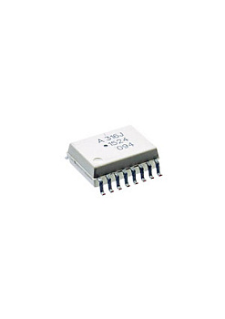 HCPL-316J-500E, 2-канальный драйвер IGBT 2.5A SOIC-16