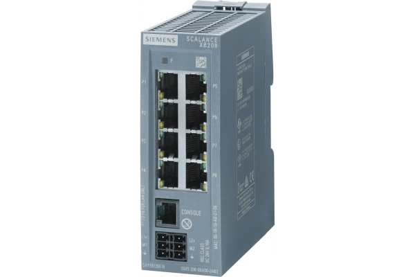 Управляемый промышленный коммутатор 6GK5208-0BA00-2TB2 Siemens SCALANCE XB208