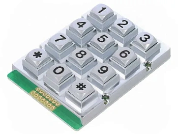 Металлическая клавиатура AK-207-N-SSL-WP-MM-GR ACCORD