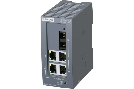 Неуправляемый промышленный коммутатор 6GK5004-1GM10-1AB2 Siemens SCALANCE XB004-1LDG