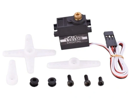 Сервомашинка цифровая JX Servo PDI-1151MG, 15г/3.6/0.1/6V
