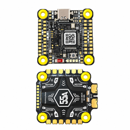 Полетный контроллер SpeedyBee F405 V5 + OX32 55A полётный контроллер с ESC 4-в-1 30x30 Stack Standard