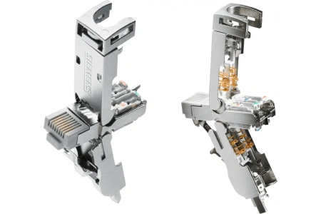 Разъём IE 6GK1901-1BB12-2AE0 Siemens SIMATIC NET IE FC RJ45 PLUG 180 4X2 CAT6A