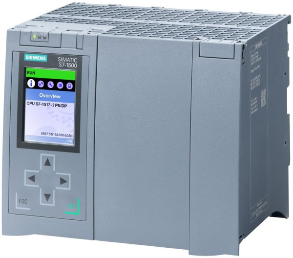 Центральный процессор 6ES7517-3AP00-0AB0 Siemens SIMATIC S7-1500 CPU 1517-3 PN/DP