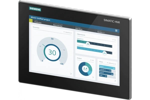 Панель оператора 6AV2128-3MB06-0AX1 Siemens SIMATIC HMI MTP1200 Unified Comfort
