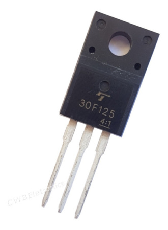 GT30F125, форм.средн.вывод, TO-220F